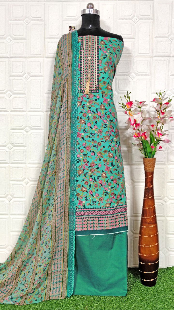 Tc Fariha Casual Daily Wear Cotton Printed Designer Dress Material Collection